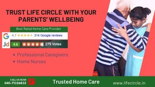 home care service hyderabad LifeCircle Elderly Home Care Services |Caregivers|Home Nurses