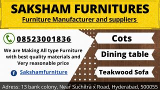 furniture manufacturer hyderabad Saksham furniture