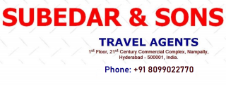 travel agent hyderabad Subedar & Sons Travel Agents