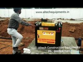 construction equipment supplier hyderabad Altech Construction Equipment's ( ఆల్టెక్ నిర్మాణ పరికరాలు)Construction bar cutting /bar bending machine/minicrane