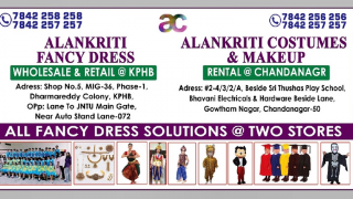 costume shops hyderabad Alankriti Costumes & Make Up