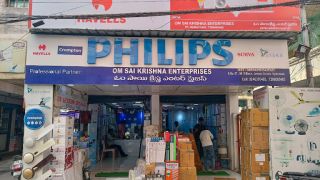 lighting wholesaler hyderabad Om Sai Krishna Enterprises syska led philips led Havells le crompton led .fan