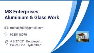 aluminium window hyderabad MS Enterprises aluminium & Glass works