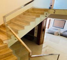 stair contractor hyderabad JMS Steel Works &glass Railing