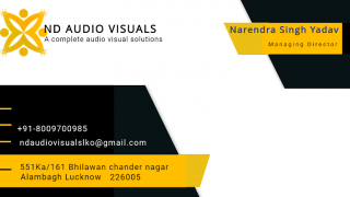 audio visual consultant lucknow ND AUDIO VISUALS |BOSE Speaker| JBL |Home theater|Projector|SOUND PROFFING |ACCOUSTICS|