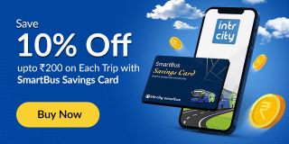 Upto ₹200 off on each trip with Savings Card